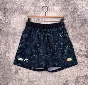 Slunks Shorts Small Mens Acid Reptile Volleyball Lined Swim Trunks Hybrid